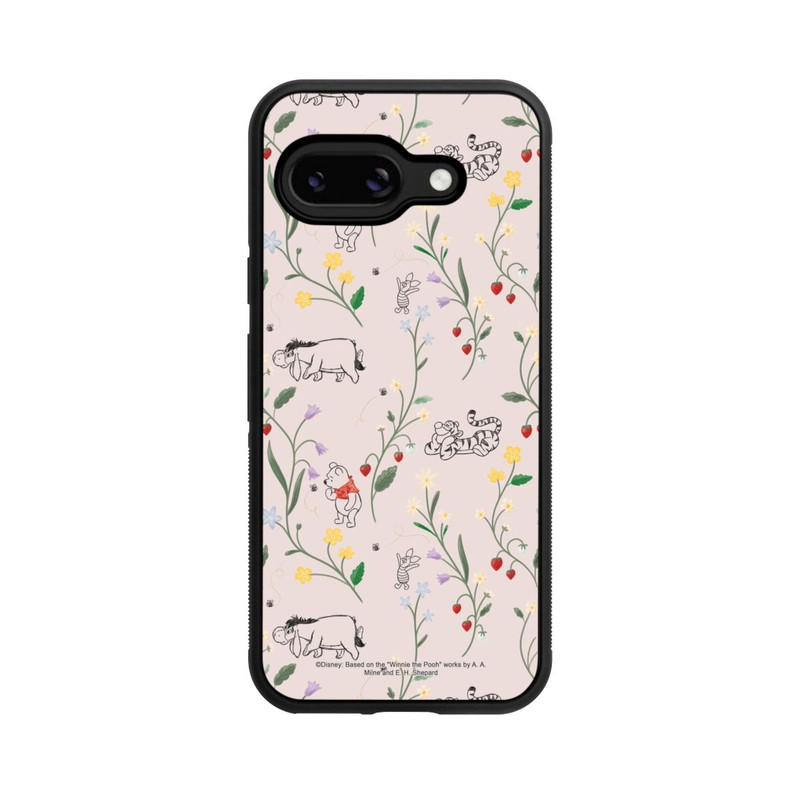 Pixel 9a Base Case Winnie the Pooh Friends and Flowers