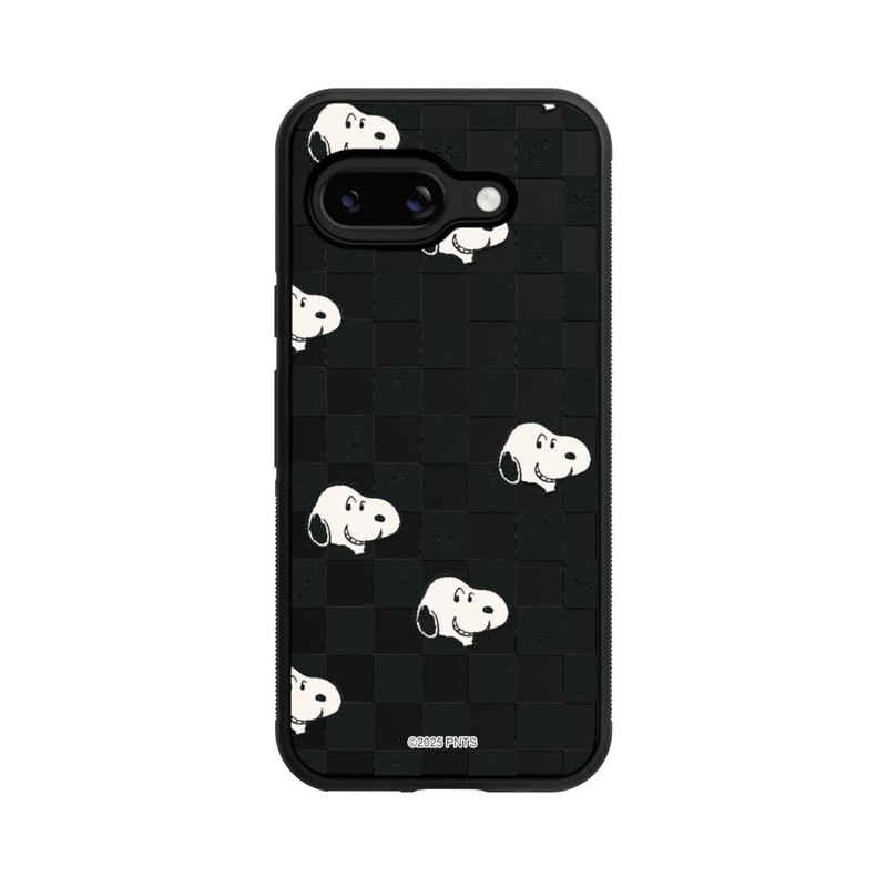 Pixel 9a Base Case Snoopy Checked Pattern