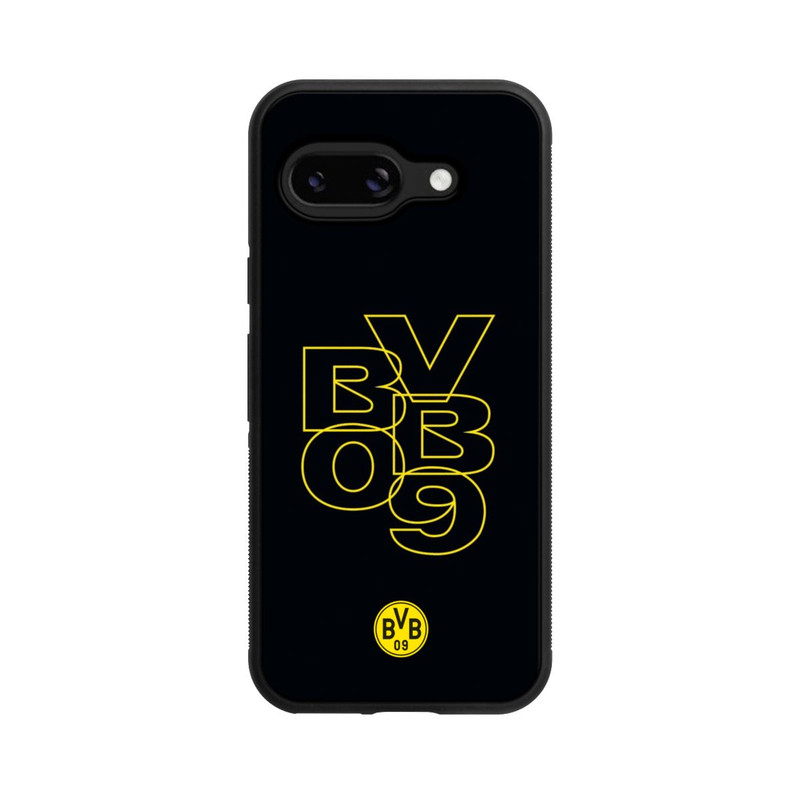 Pixel 9a Base Case BVB09 Gelb Schwarz