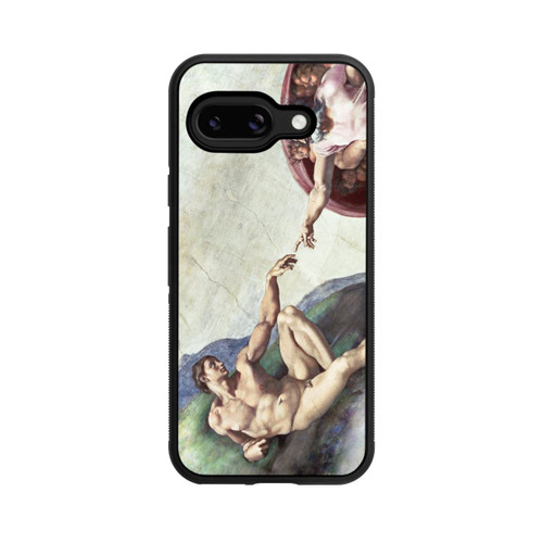 Google Pixel 9a Base Case Michelangelo Buonarroti Erschaffung von Adam