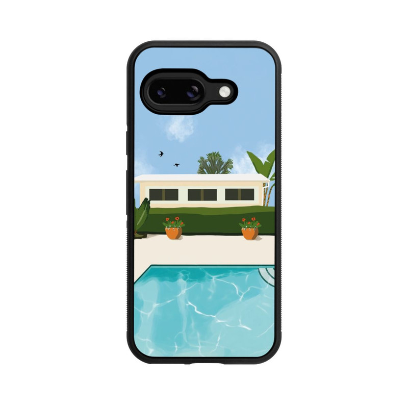 Pixel 9a Base Case California Backyard by Roberta Murray