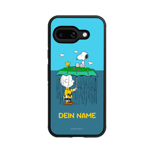 Google Pixel 9a Base Case Charlie Brown Regen Personalisierbar