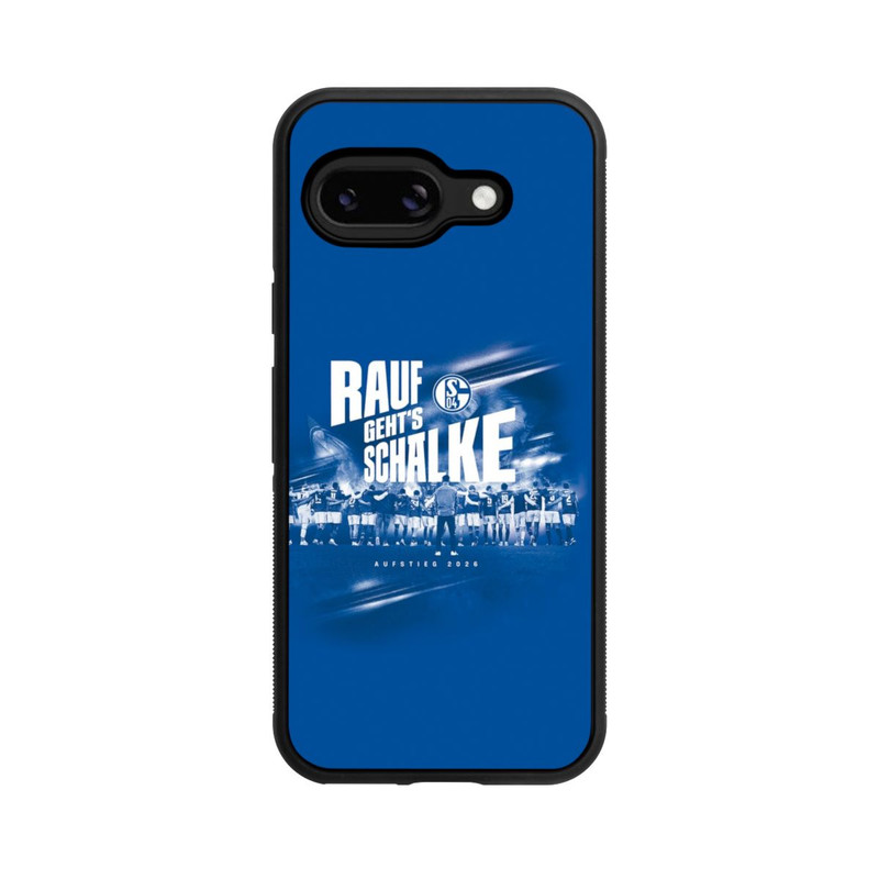 Pixel 9a Base Case Rauf geht's Schalke