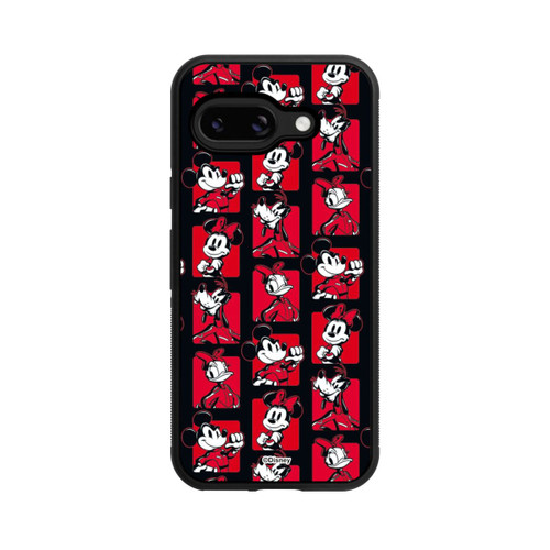 Google Pixel 9a Base Case Micky Maus Racing Muster Rot