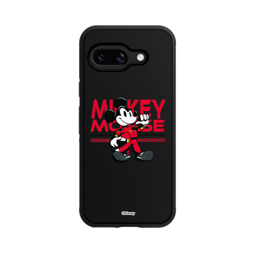 Google Pixel 9a Base Case Micky Maus Rennfahrer Transparent