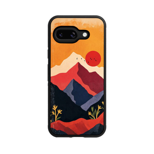 Google Pixel 9a Base Case Les Alpes En Rouge
