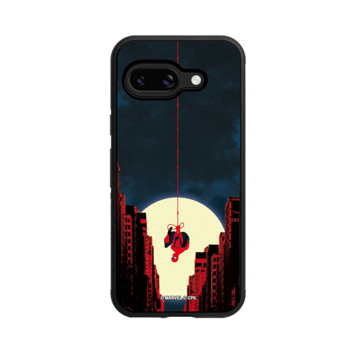 Google Pixel 9a Base Case Spider-Man Marvel between Skyscrapers