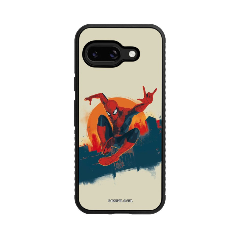 Pixel 9a Base Case Spider-Man Hero Force beige