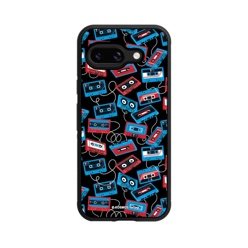 Pixel 9a Base Case Drei Fragezeichen B-Seite Muster