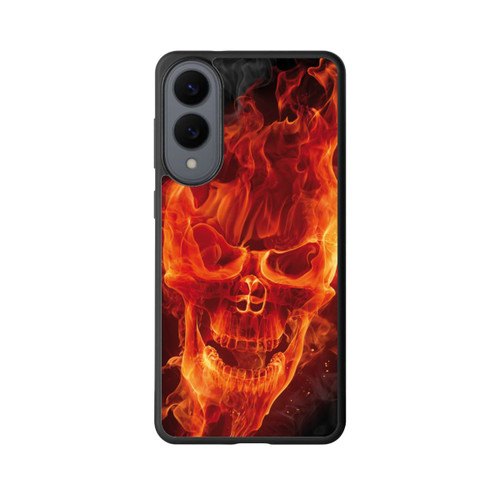 Samsung Galaxy S25 Edge Base Case Burning Skull