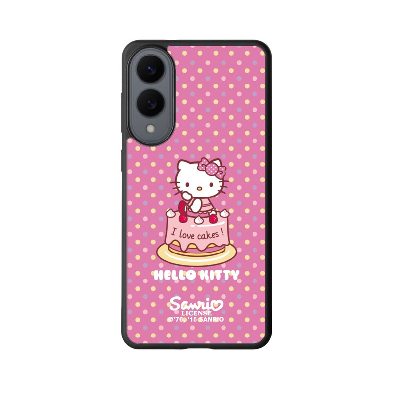 Galaxy S25 Edge Base Case Hello Kitty - I Love Cakes