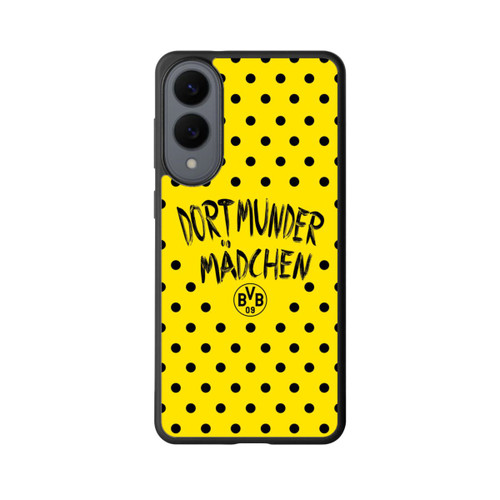 Samsung Galaxy S25 Edge Base Case BVB Dortmunder Mädel Punkte