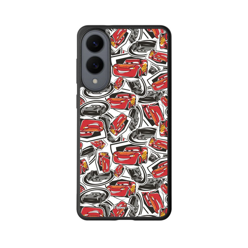 Galaxy S25 Edge Base Case Cars 3 Retro Muster