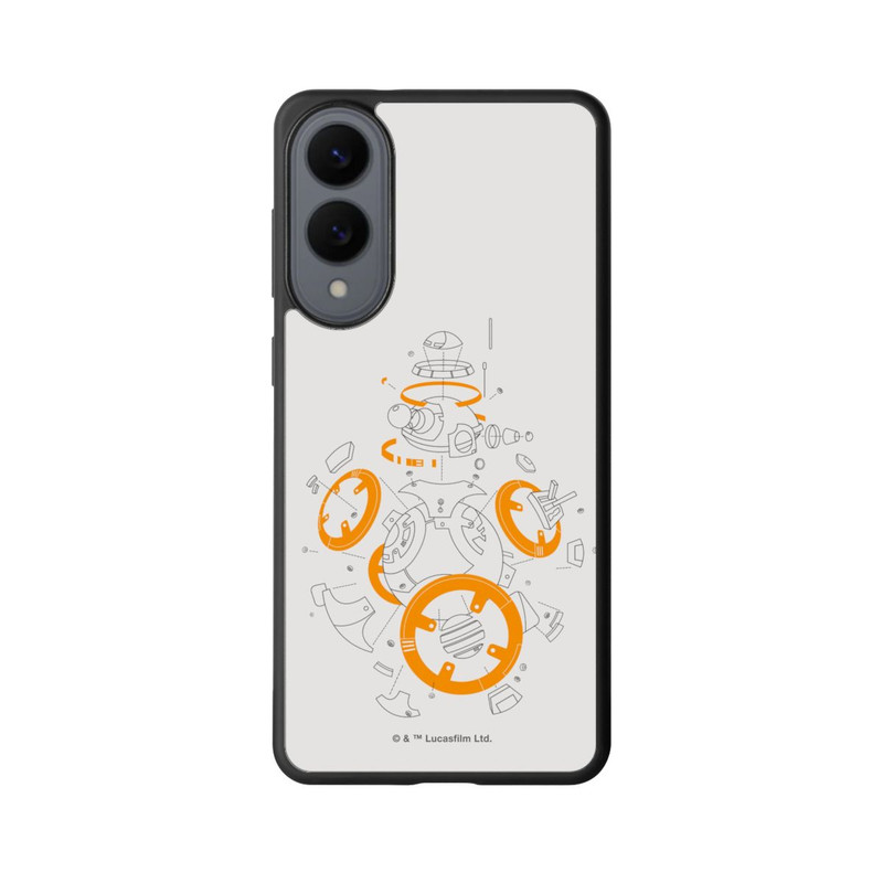 Galaxy S25 Edge Base Case BB8 Explosionszeichung - StarWars 8