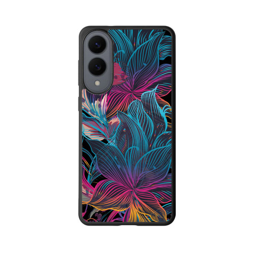 Samsung Galaxy S25 Edge Base Case Neon Flower Power