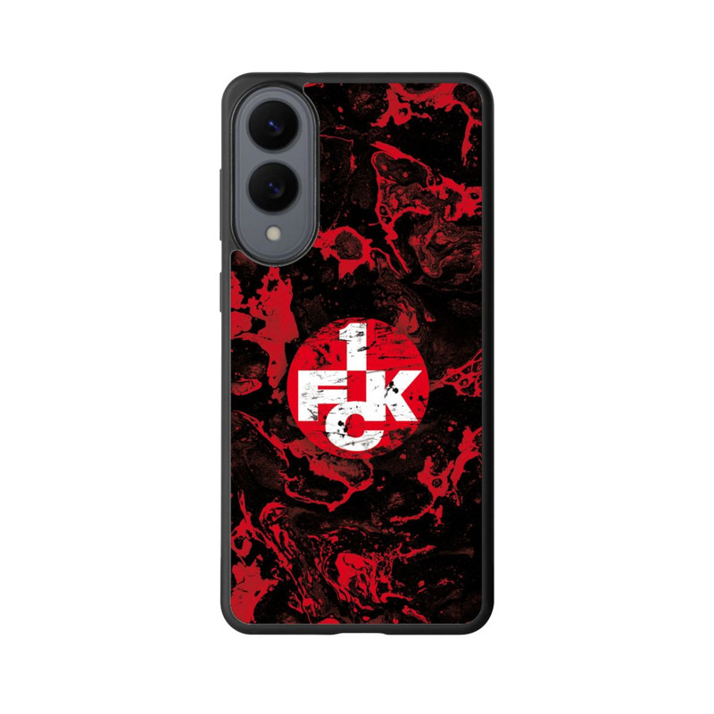 Galaxy S25 Edge Base Case FCK Schmelztiegel Rot