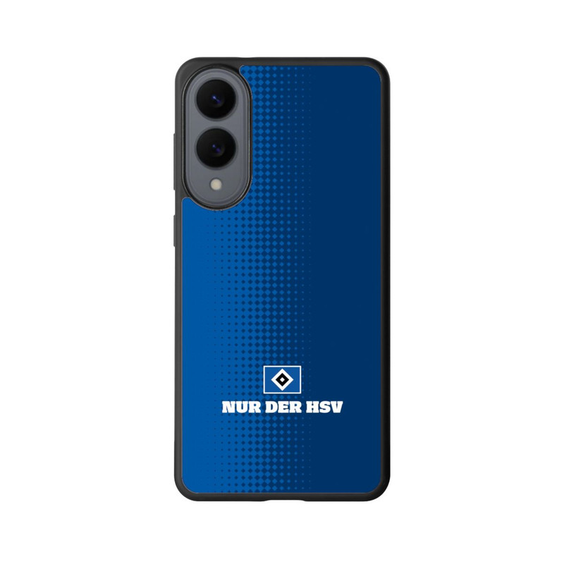 Galaxy S25 Edge Base Case Nur der HSV - Rautenraster Blau