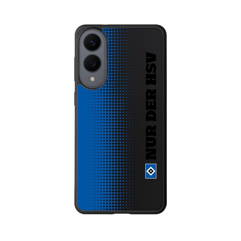 Galaxy S25 Edge Base Case Nur der HSV - Rautenraster Blau - ohne Hintergrund