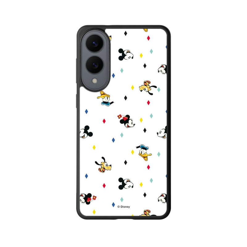 Galaxy S25 Edge Base Case Disney Carnival Pattern
