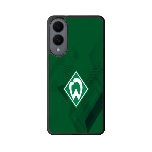 Samsung Galaxy S25 Edge Base Case Grüne Grafikelemente - Werder Bremen