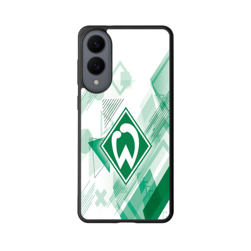Samsung Galaxy S25 Edge Base Case Weiße Grafikelemente - Werder Bremen