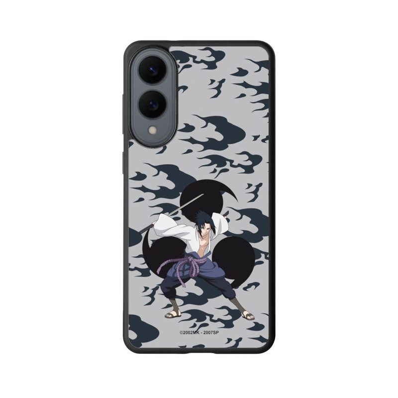 Galaxy S25 Edge Base Case Sasuke Sharingan Kampf