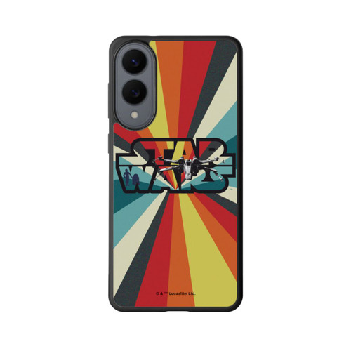 Samsung Galaxy S25 Edge Base Case Retro X-Wing Star Wars Logo