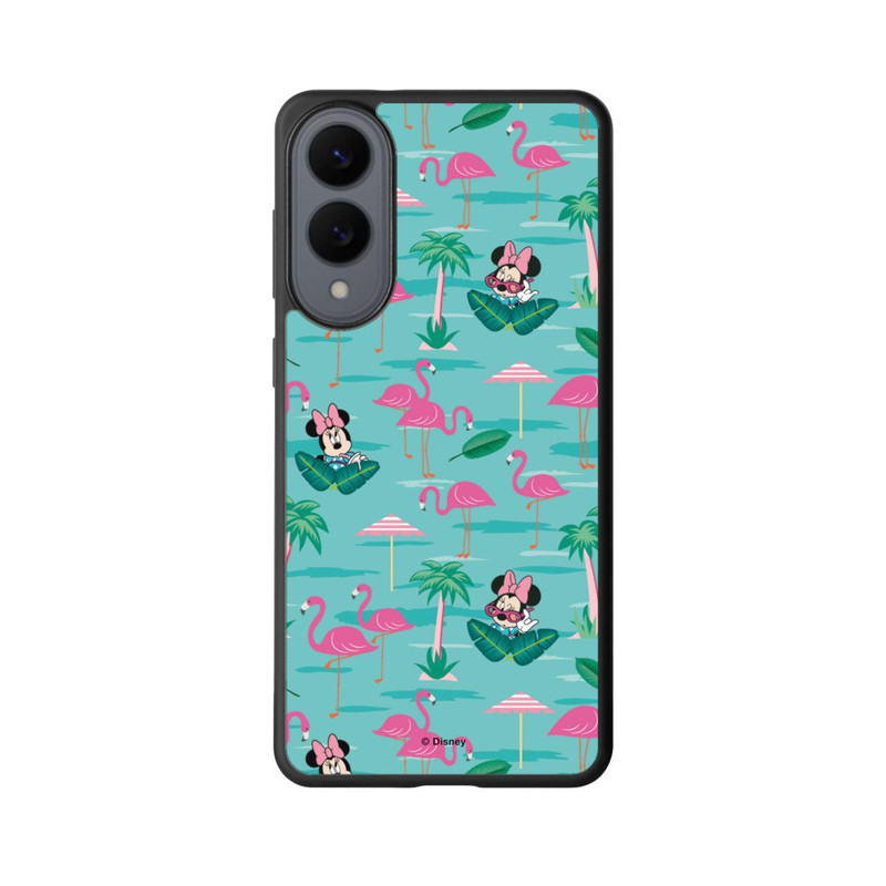 Galaxy S25 Edge Base Case Minnie Pink Flamingo