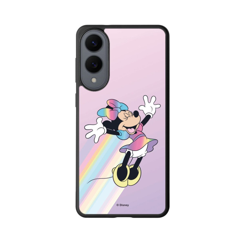 Galaxy S25 Edge Base Case Minnie Rainbow