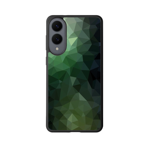 Samsung Galaxy S25 Edge Base Case Polygonal Mosaic Green