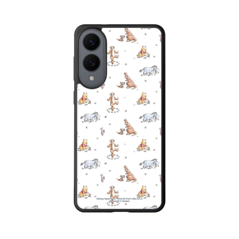 Galaxy S25 Edge Base Case Winnie Puuh und Freunde Muster