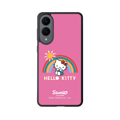 Samsung Galaxy S25 Edge Base Case Hallo Kitty Regenbogen