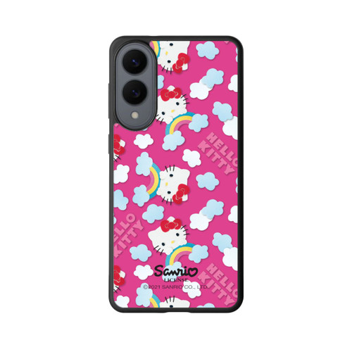 Samsung Galaxy S25 Edge Base Case Hello Kitty Regenbogenmuster