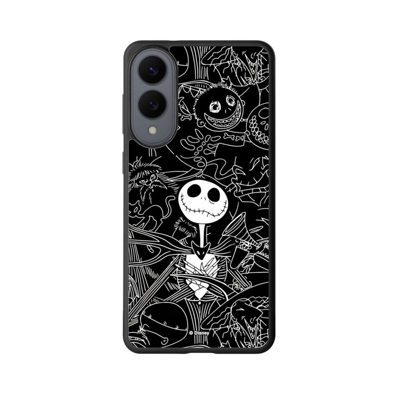 Galaxy S25 Edge Base Case Jack Scratch Tim Burtons Nightmare before Christmas