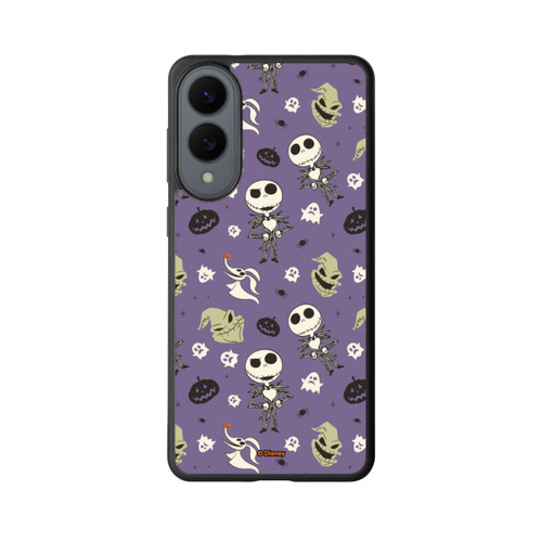 Samsung Galaxy S25 Edge Base Case Jack Purple Pattern Tim Burtons Nightmare before Christmas