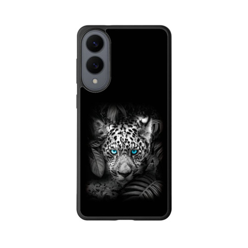 Samsung Galaxy S25 Edge Base Case Jaguar Schwarz Dschungel