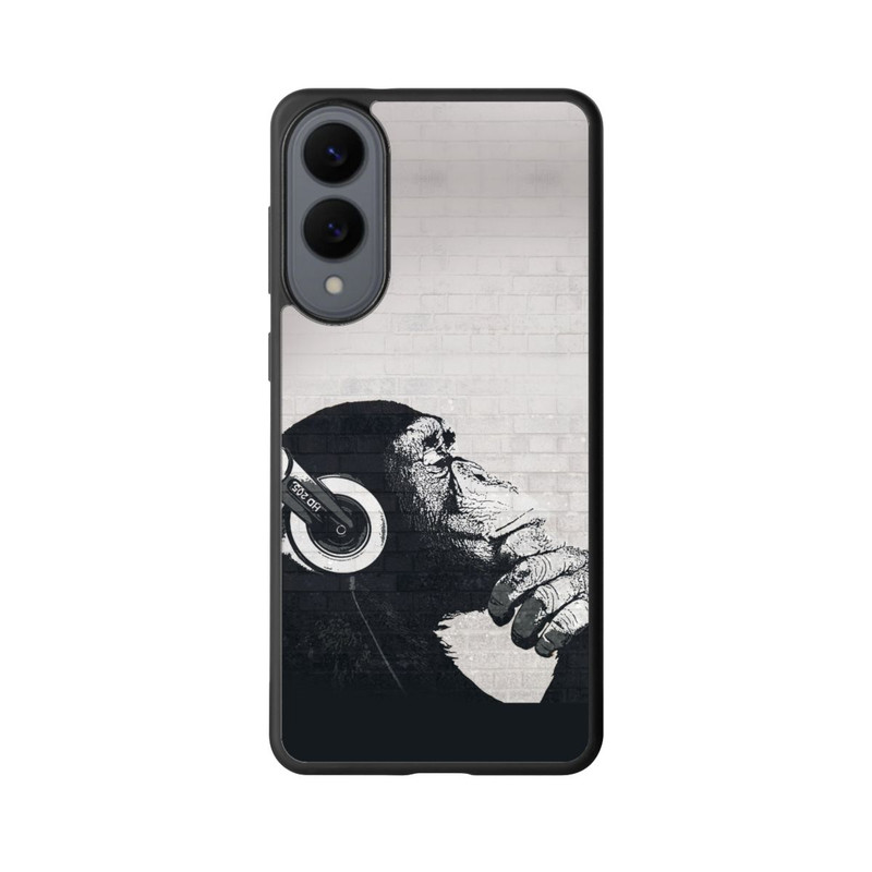 Galaxy S25 Edge Base Case Musiker Affe