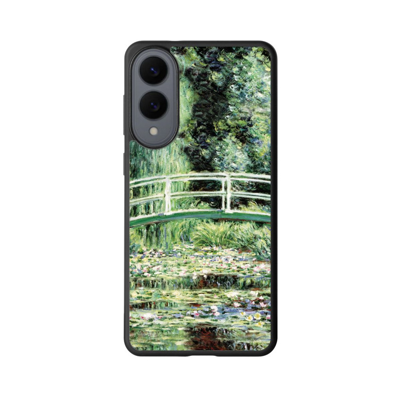 Galaxy S25 Edge Base Case Weiße Seerosen von Claude Monet