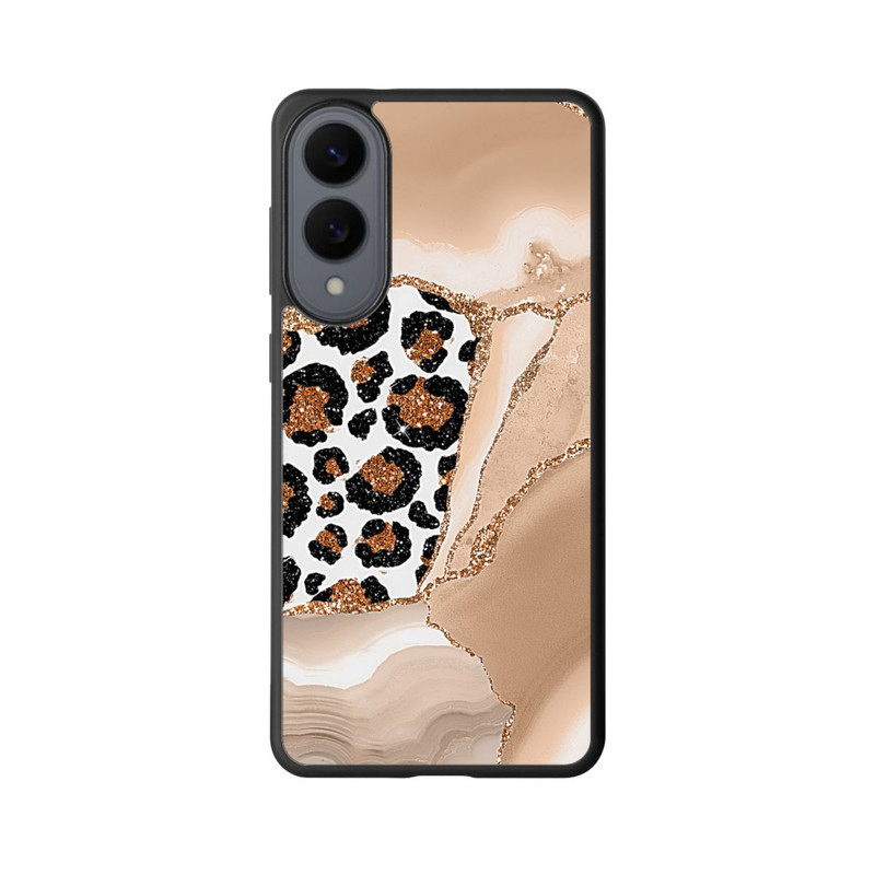 Galaxy S25 Edge Base Case  Muster und Texturen Hellgold