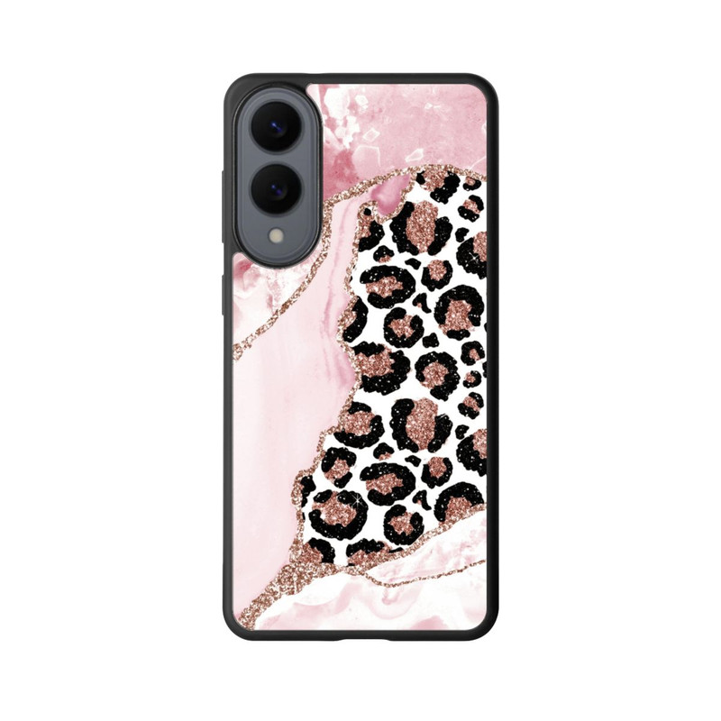 Galaxy S25 Edge Base Case Muster und Texturen Rosa
