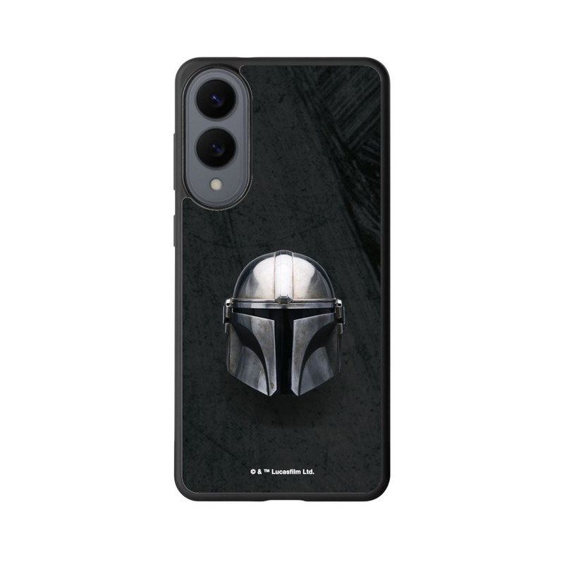 Galaxy S25 Edge Base Case Schwarzer Mandalorianer Helm