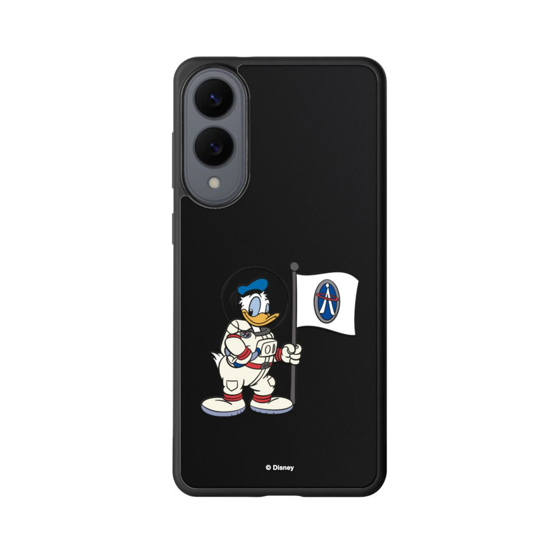 Galaxy S25 Edge Base Case Donald Duck Astronaut Transparent