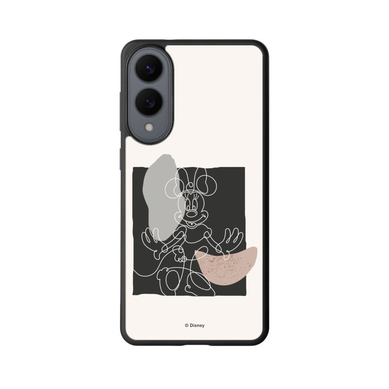 Galaxy S25 Edge Base Case Minnie Abstrakte Formen 2
