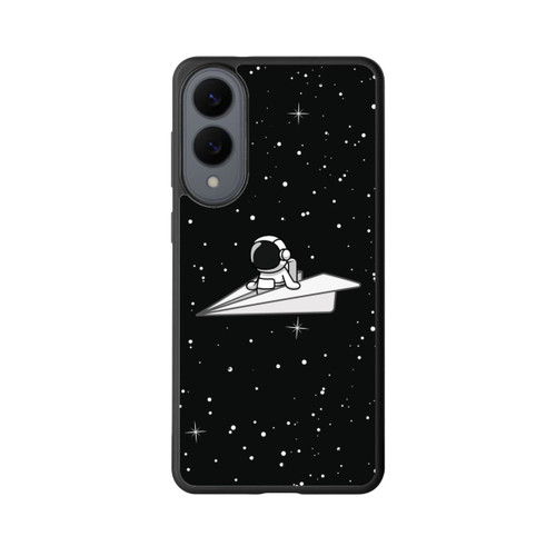 Samsung Galaxy S25 Edge Base Case Astronaut Paper Plane Comic