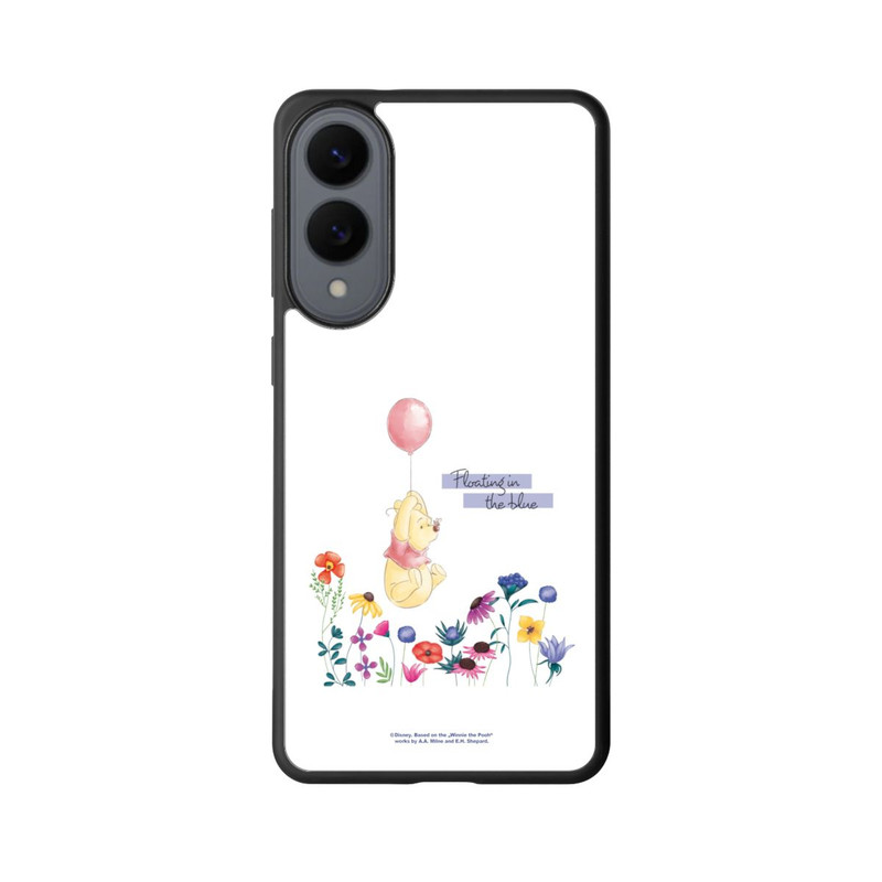 Galaxy S25 Edge Base Case Winnie Puuh Floating in The Blue