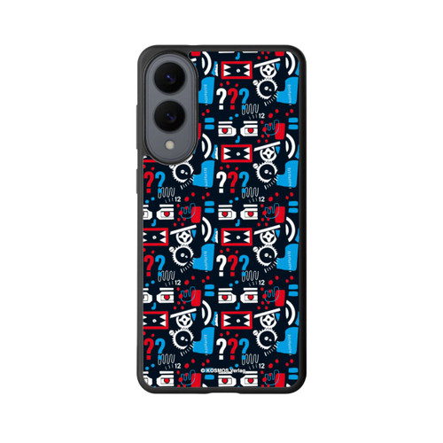 Samsung Galaxy S25 Edge Base Case Drei Fragezeichen Wildes Muster