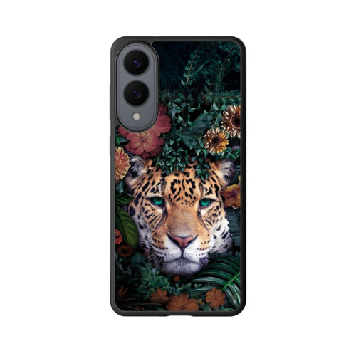 Samsung Galaxy S25 Edge Base Case Jaguar im Dschunglegrün