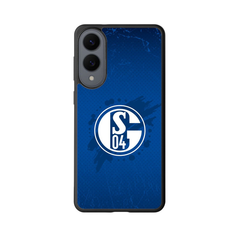 Galaxy S25 Edge Base Case Schalke 04 Farbe Fleck Blau