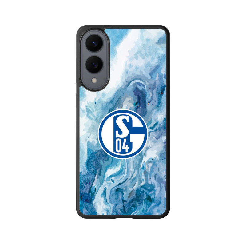 Galaxy S25 Edge Base Case Schalke 04 Flüssig Blau