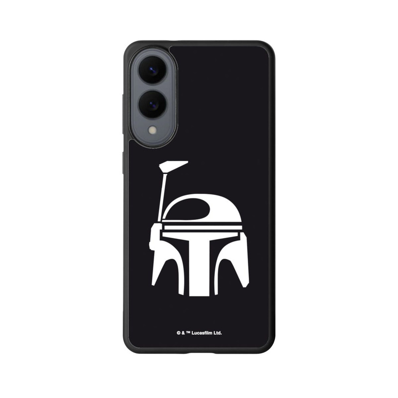 Galaxy S25 Edge Base Case Boba Fett Helm Schwarz